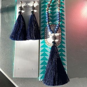 Stella & Dot earring/necklace set